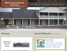 Tablet Screenshot of melbyfh.com